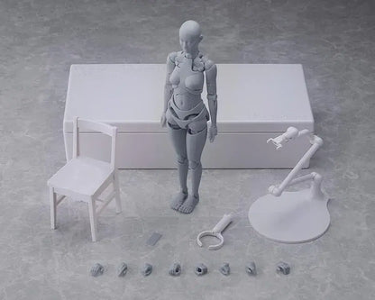 Max Factory Nishimura Style Olive-san Gray Action Figure Plastic