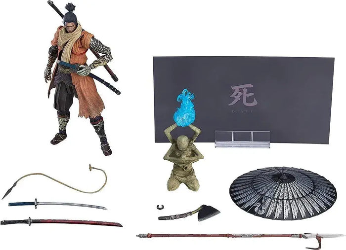 Max Factory Sekiro Wolf DX Edition Plastic Figure