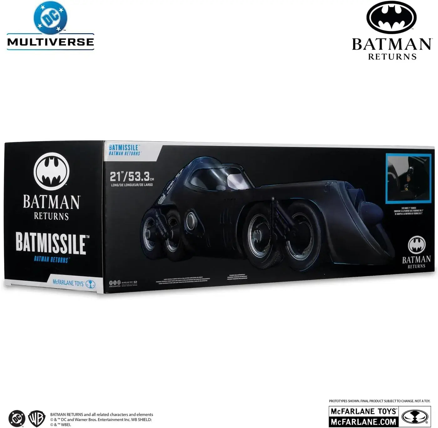 McFarlane Toys DC Multiverse Batman Bat Missile Vehicle