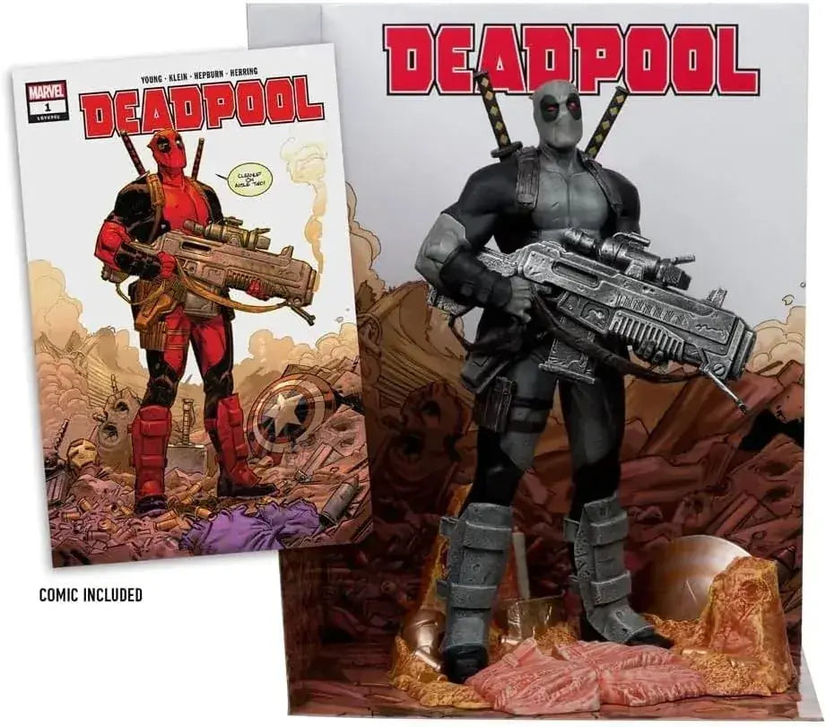McFarlane Toys Deadpool 1 6 Scale Scene Figure