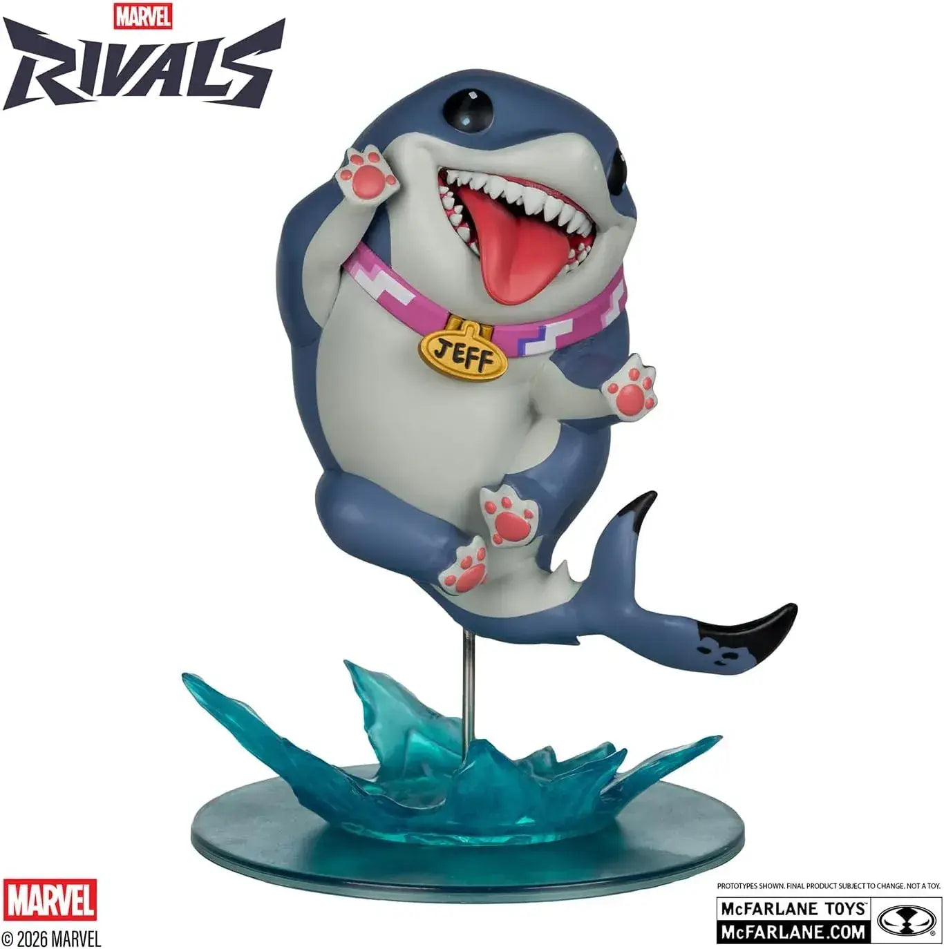 McFarlane Toys Marvel Rival Jeff the Land Shark Figure 1 10 Scale