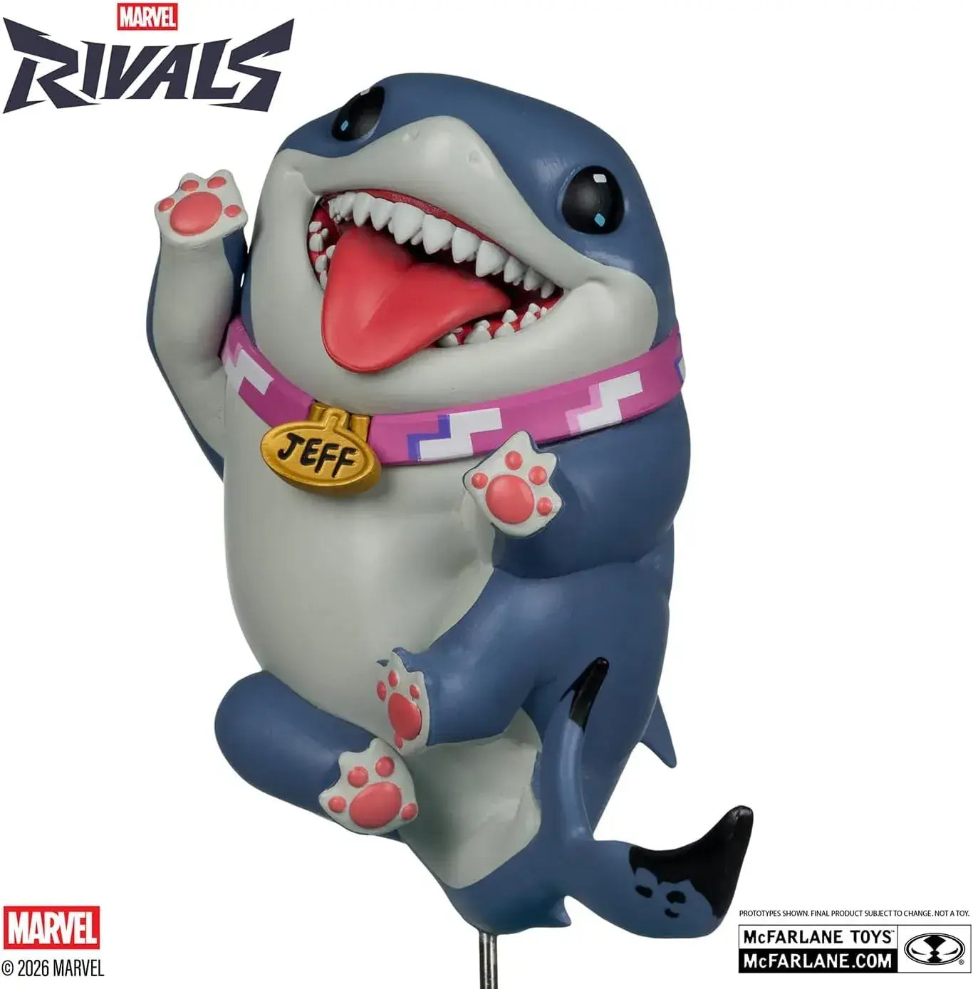 McFarlane Toys Marvel Rival Jeff the Land Shark Figure 1 10 Scale