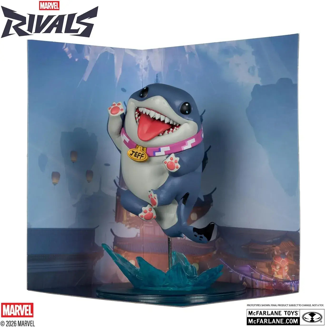 McFarlane Toys Marvel Rival Jeff the Land Shark Figure 1 10 Scale
