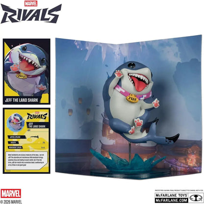 McFarlane Toys Marvel Rival Jeff the Land Shark Figure 1 10 Scale