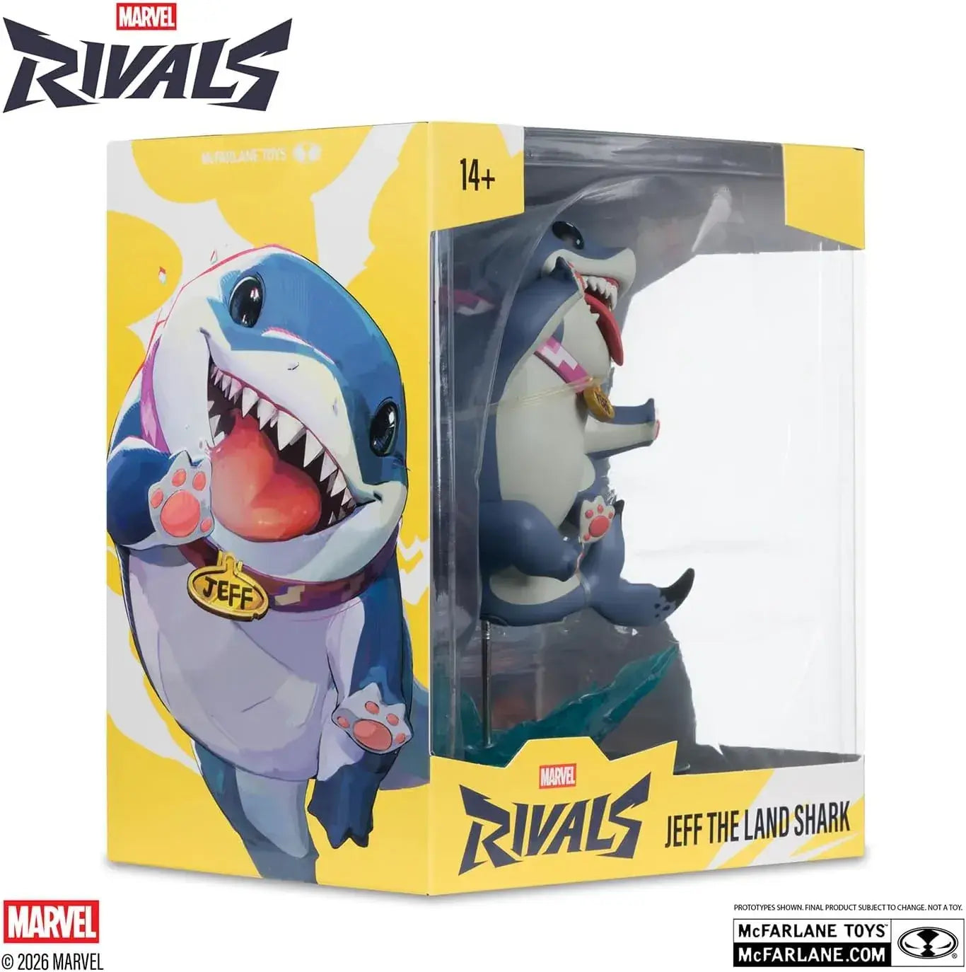 McFarlane Toys Marvel Rival Jeff the Land Shark Figure 1 10 Scale