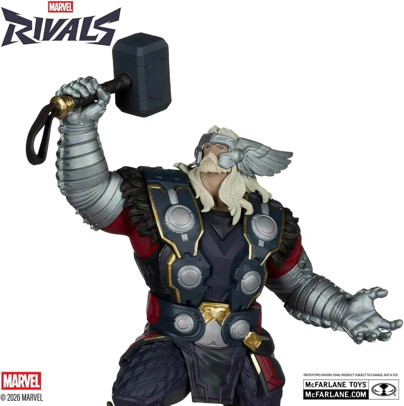 McFarlane Toys Marvel Rivals 1 10 Scale Thor Scene Figure