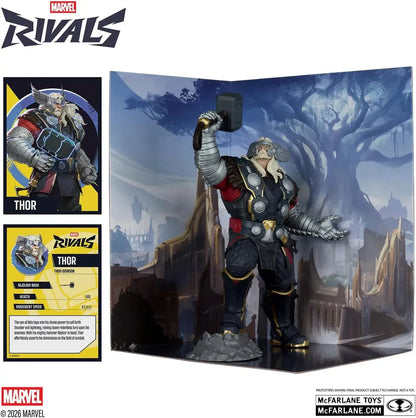 McFarlane Toys Marvel Rivals 1 10 Scale Thor Scene Figure