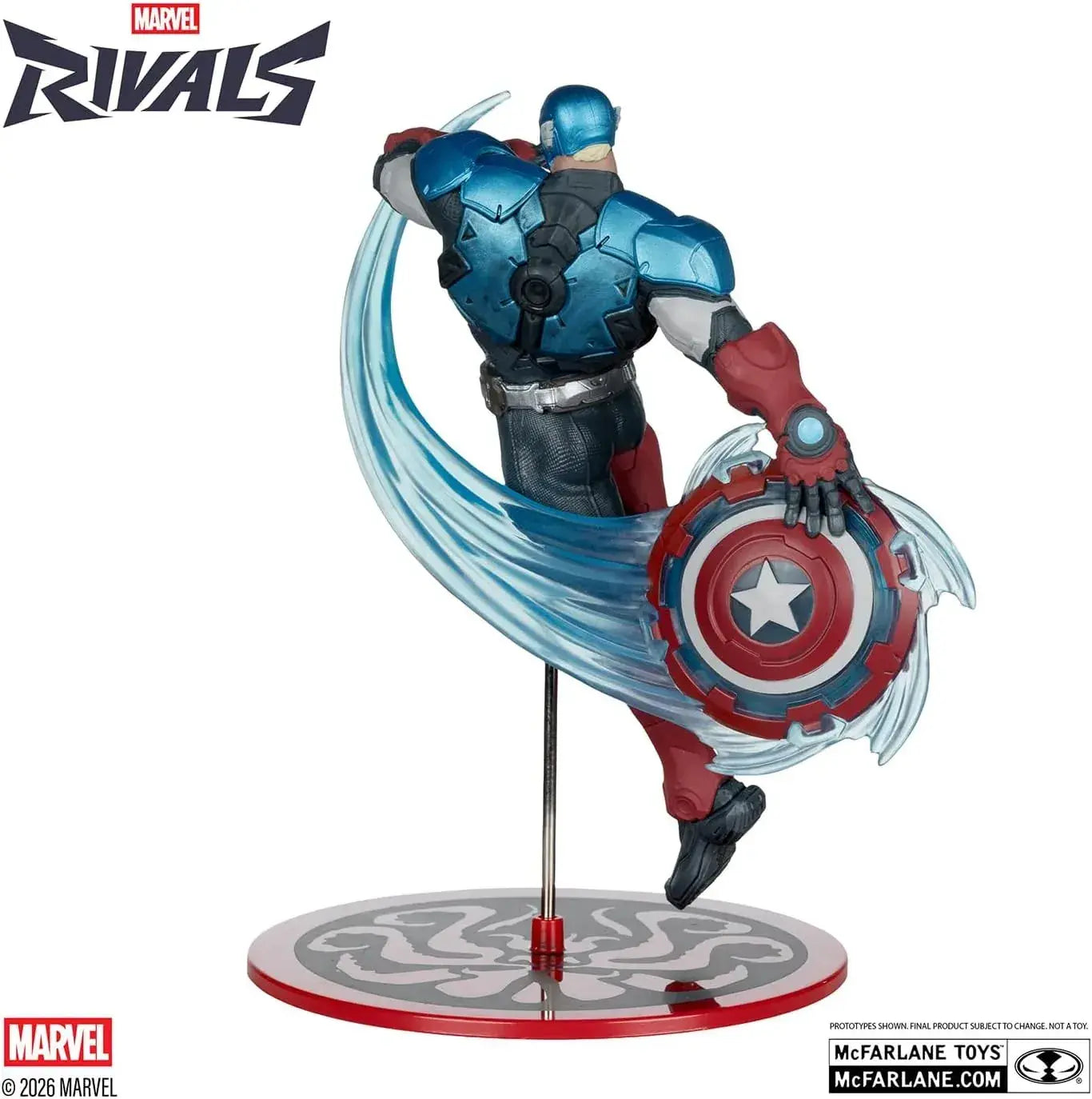 McFarlane Toys Marvel Rivals Captain America 110 Figure