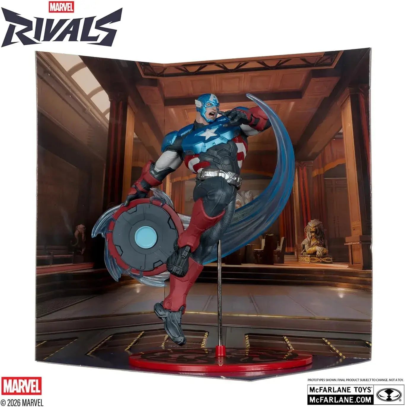 McFarlane Toys Marvel Rivals Captain America 110 Figure