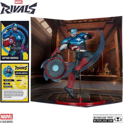 McFarlane Toys Marvel Rivals Captain America 110 Figure