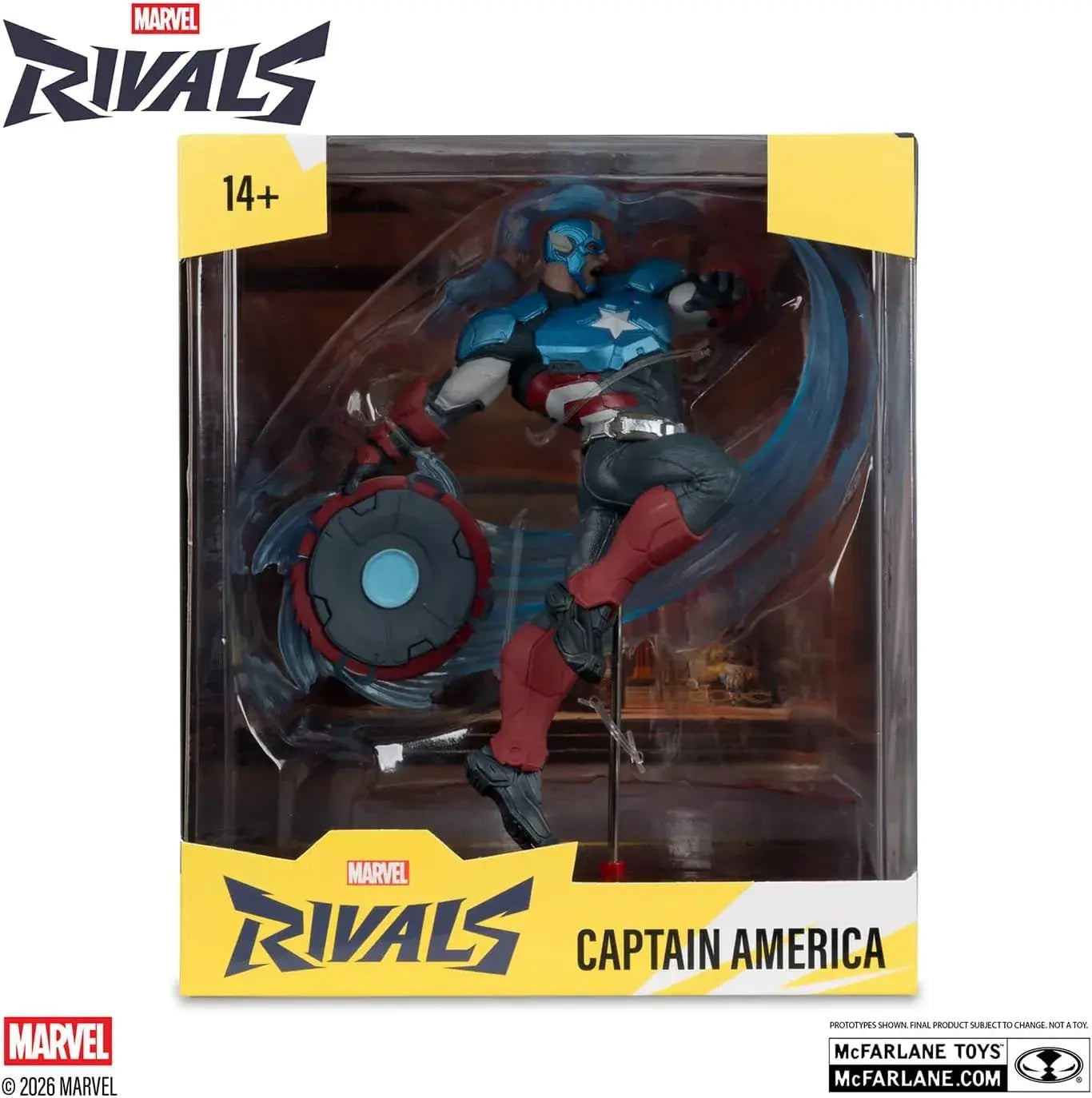 McFarlane Toys Marvel Rivals Captain America 110 Figure