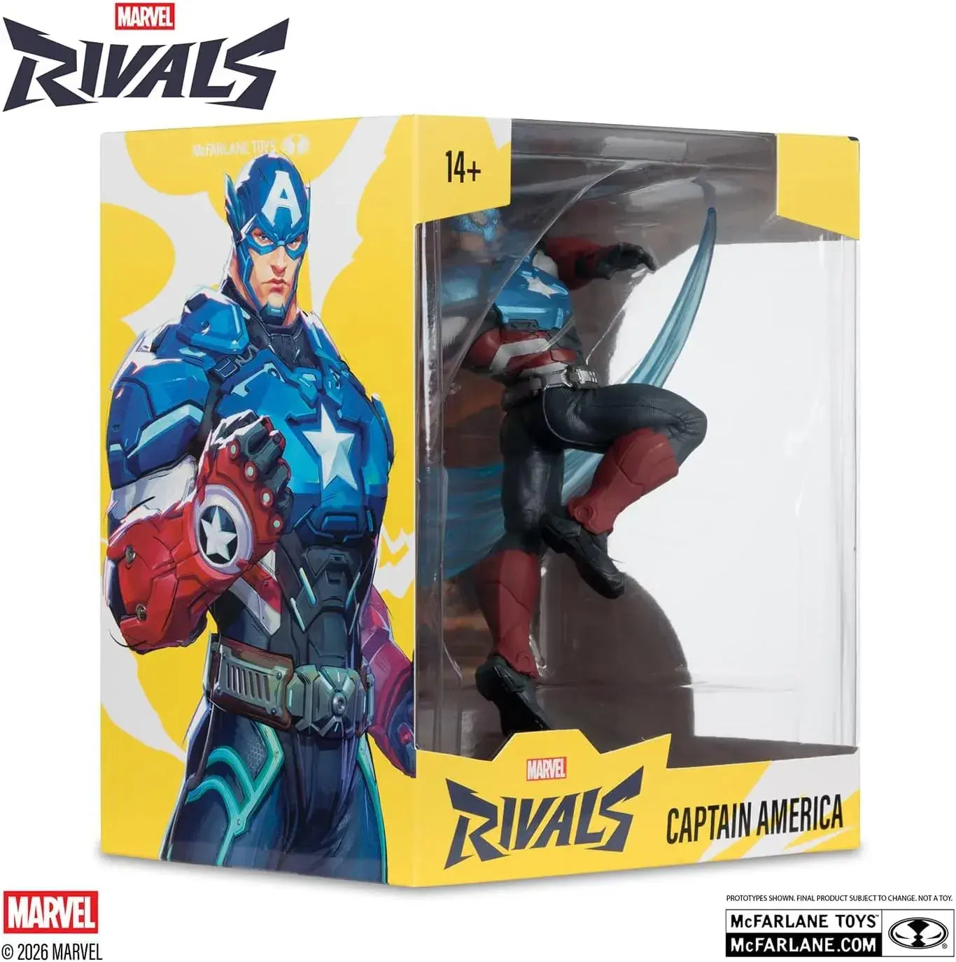McFarlane Toys Marvel Rivals Captain America 110 Figure