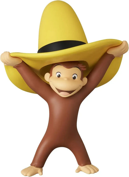 Medicom Curious George Figure with Hat 3.9 Inch