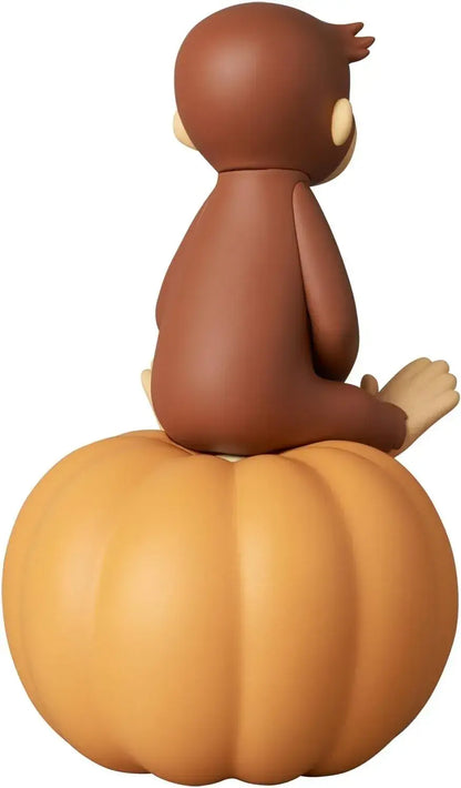 Medicom Curious George Pumpkin Figure UDF No 956 2.8in