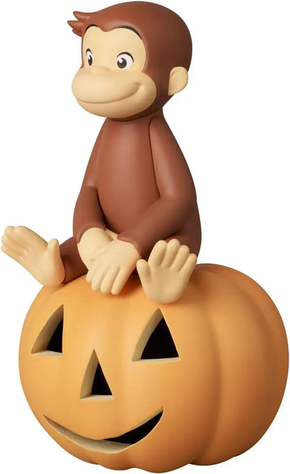 Medicom Curious George Pumpkin Figure UDF No 956 2.8in