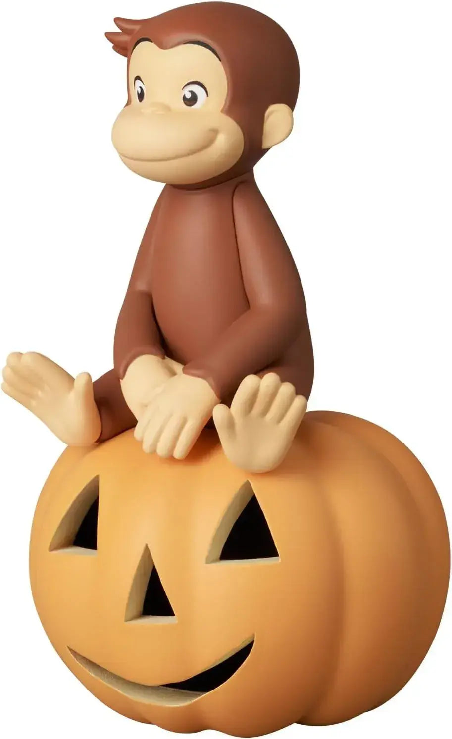 Medicom Curious George Pumpkin Figure UDF No 956 2.8in