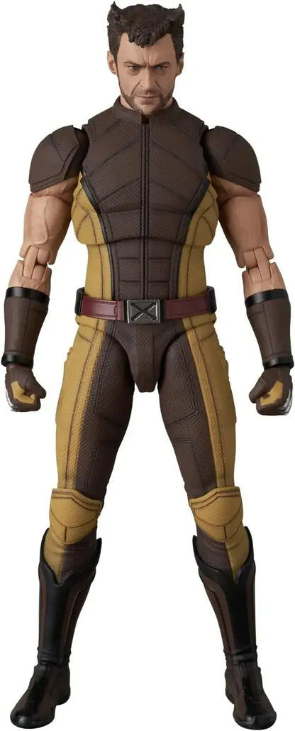 Medicom MAFEX Wolverine Brown Ver Action Figure 6.3in