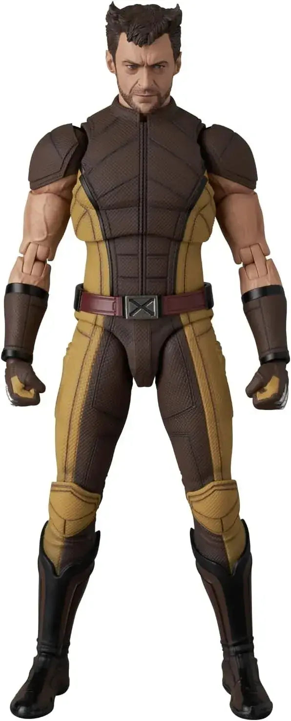 Medicom MAFEX Wolverine Brown Ver Action Figure 6.3in