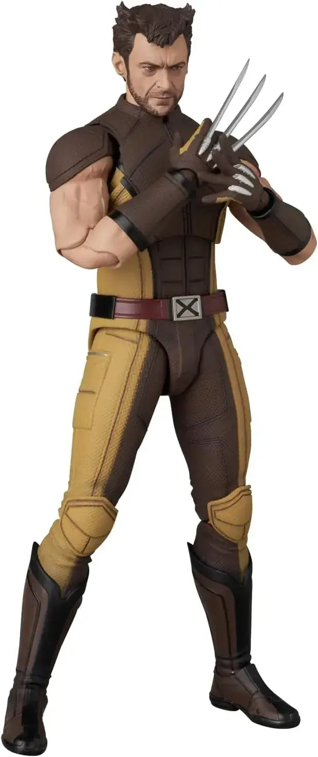Medicom MAFEX Wolverine Brown Ver Action Figure 6.3in