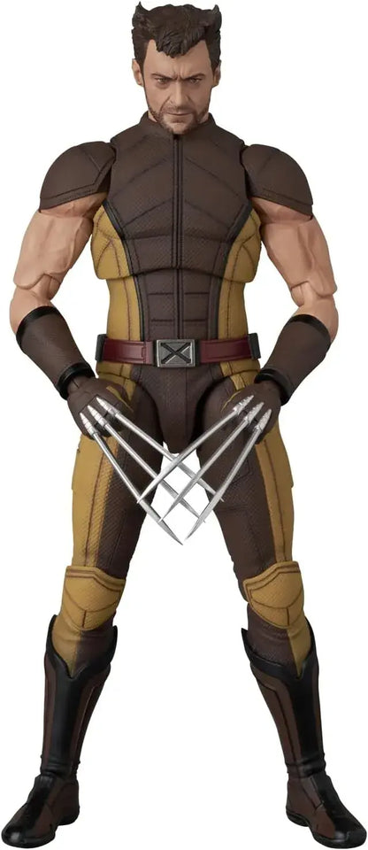Medicom MAFEX Wolverine Brown Ver Action Figure 6.3in