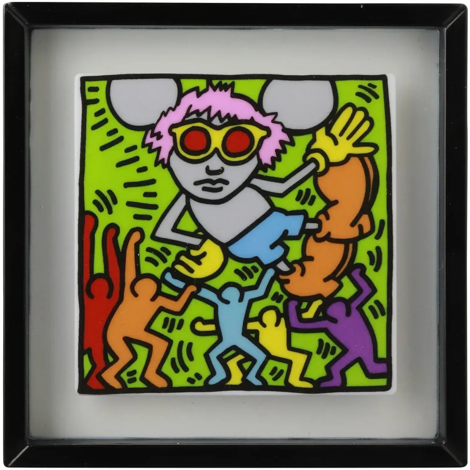 Medicom VCD Keith Haring by Eric So Figure Painted Complete