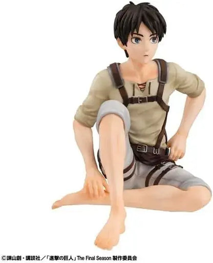 MegaHouse Attack on Titan Eren PVC Painted Figure 95mm