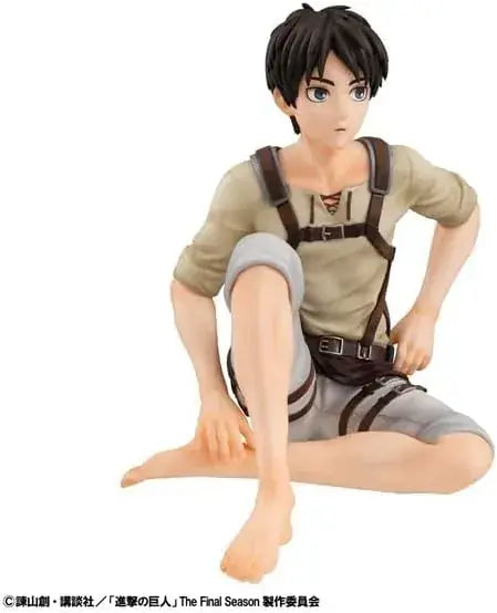 MegaHouse Attack on Titan Eren PVC Painted Figure 95mm