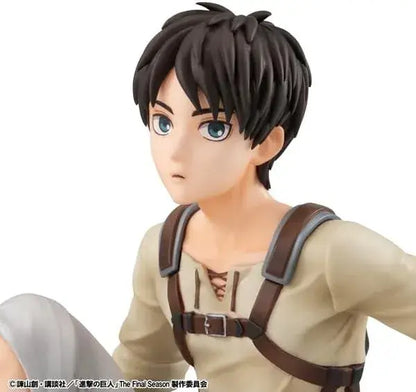 MegaHouse Attack on Titan Eren PVC Painted Figure 95mm