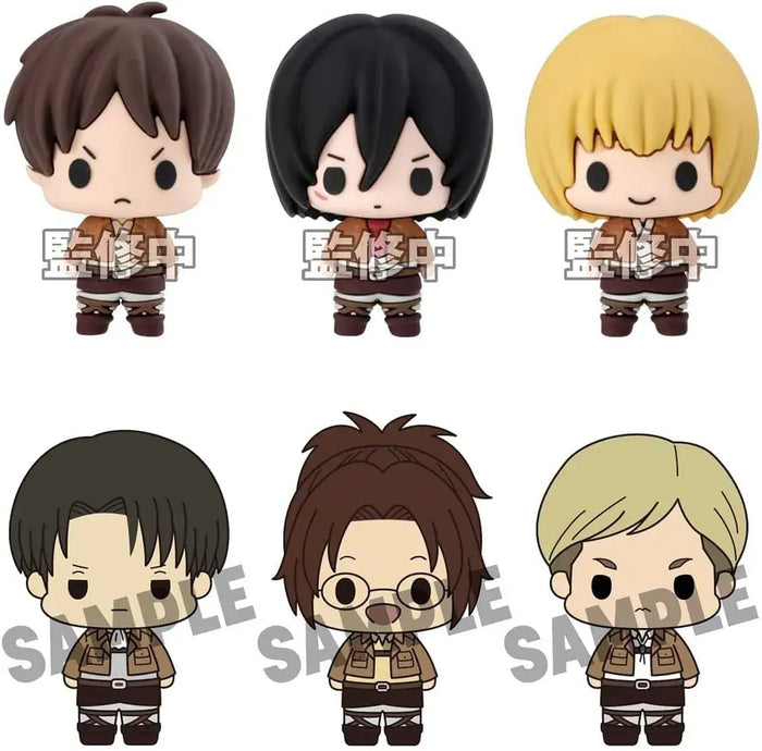 MegaHouse Chokorin Collection Attack on Titan 6 Pack Box