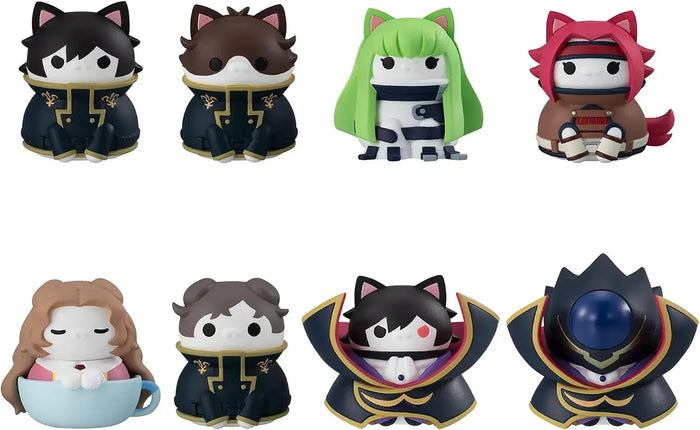 MegaHouse Code Geass Nyan Codo 8 Piece Box Set