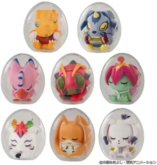 MegaHouse Digimon Adventure Goodnight Egg Figure 8 Piece Box