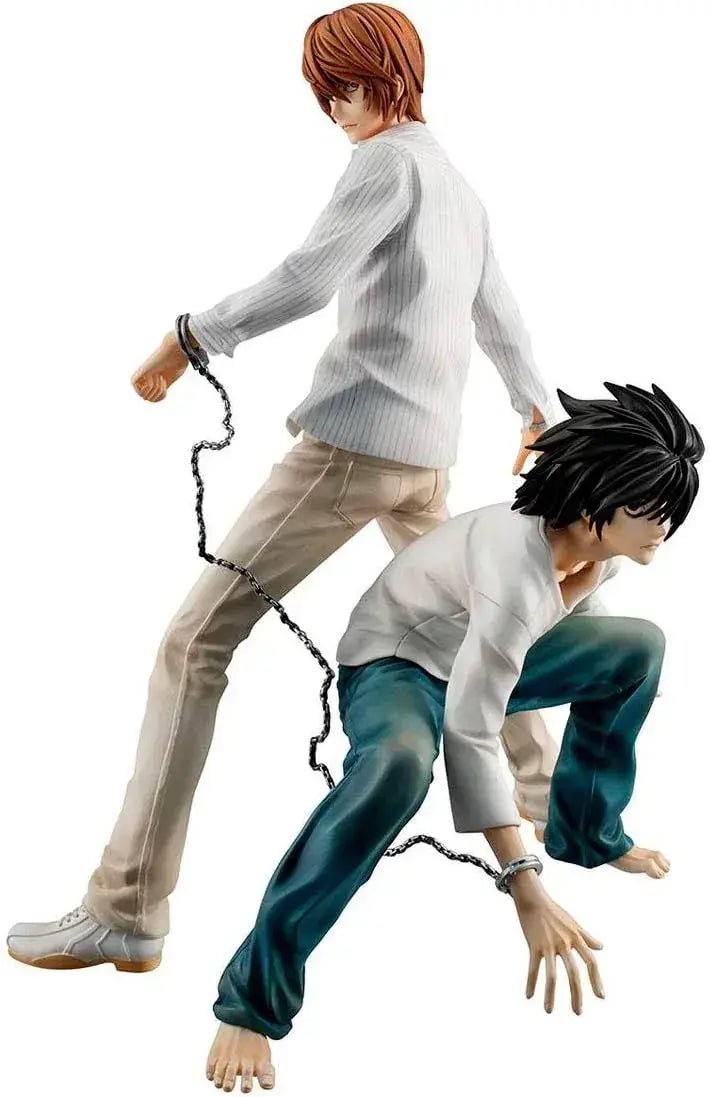 MegaHouse G.E.M. Series Death Note Yagami Moon and L Figure