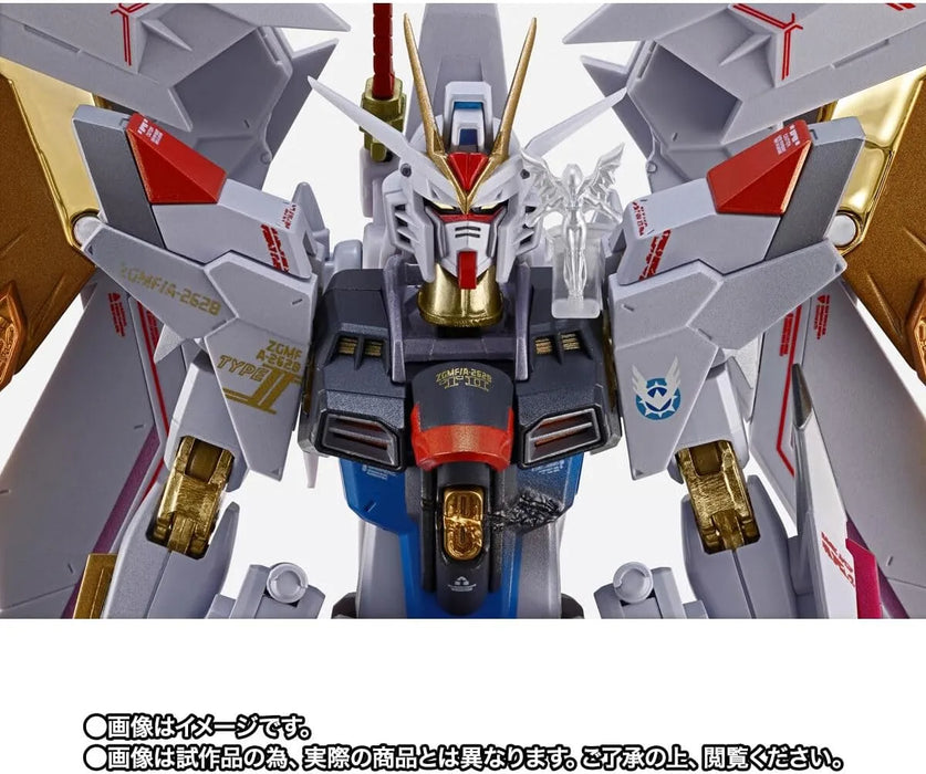 Metal Robot Spirits Mighty Strike Freedom Gundam Final Battle Ver 5.5 Inch Diecast Figure by Bandai
