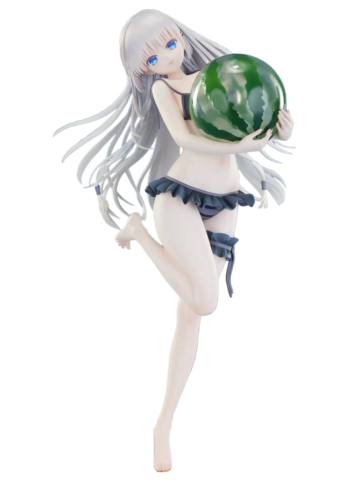 Magi Arts Summer Pockets Shiroha Blue Figure 1/6 Scale Display