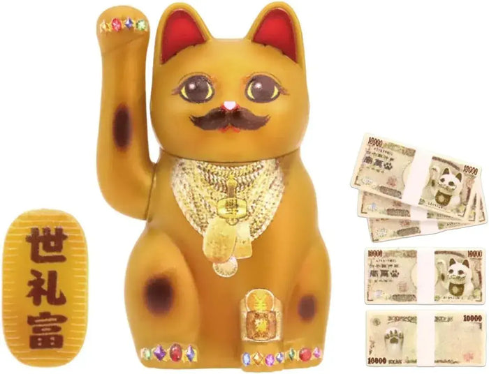 MIC DIY Maneki Neko Painted Plastic Model Kit