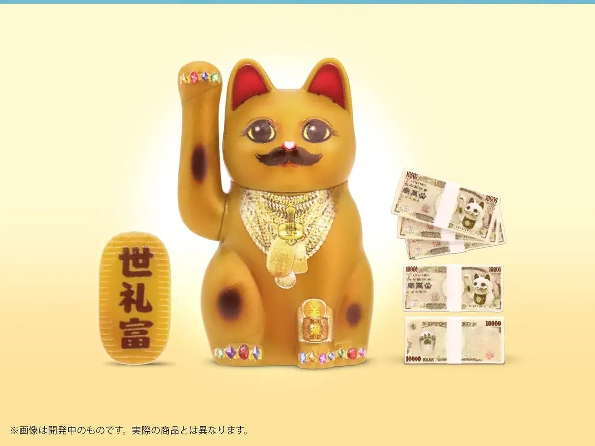 MIC DIY Maneki Neko Painted Plastic Model Kit