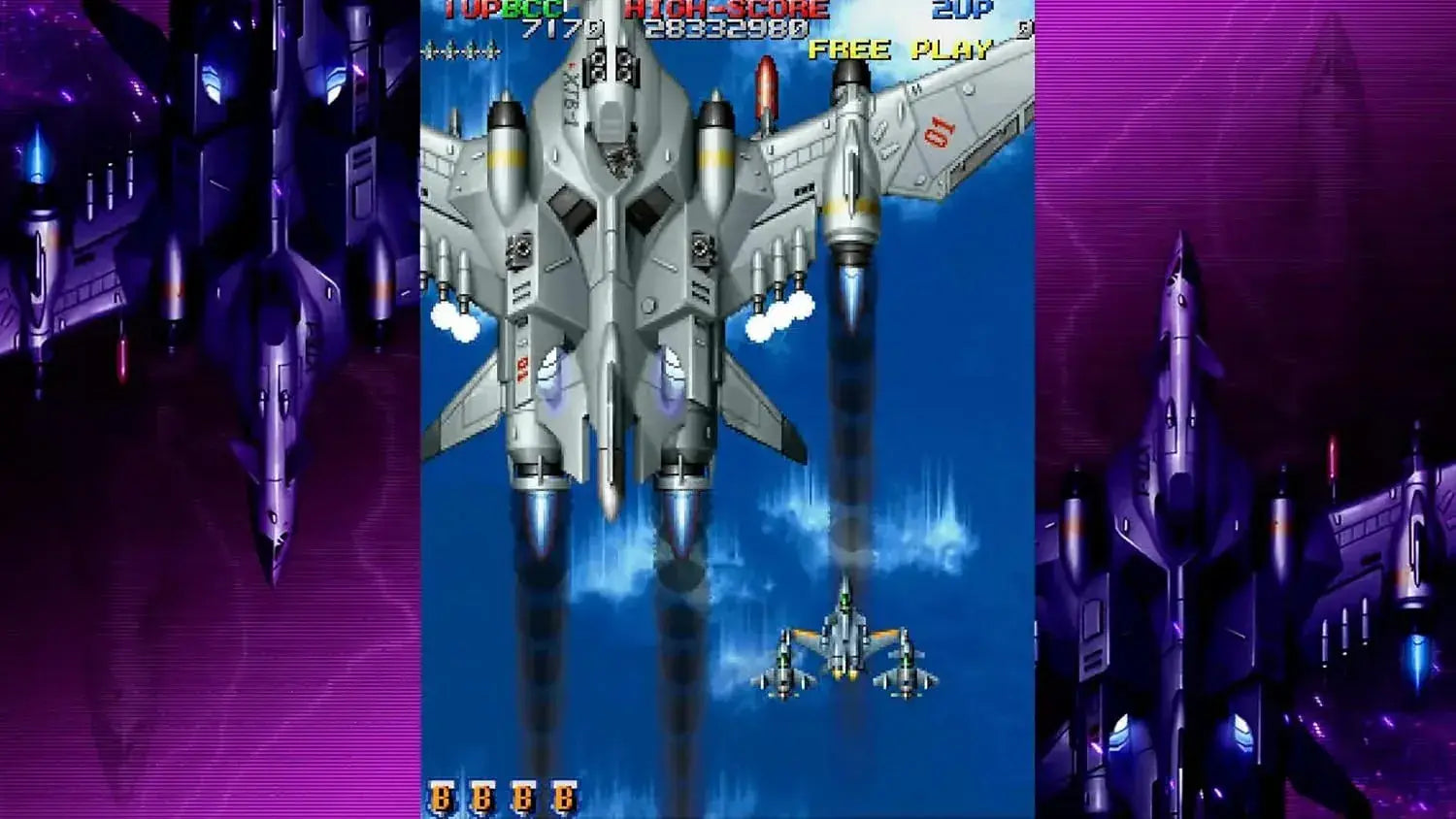 Mos Raiden Fighters Remix Collection Game