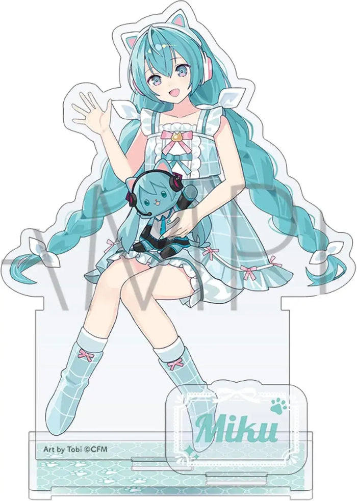 Movic Hatsune Miku with Cat Acrylic Stand