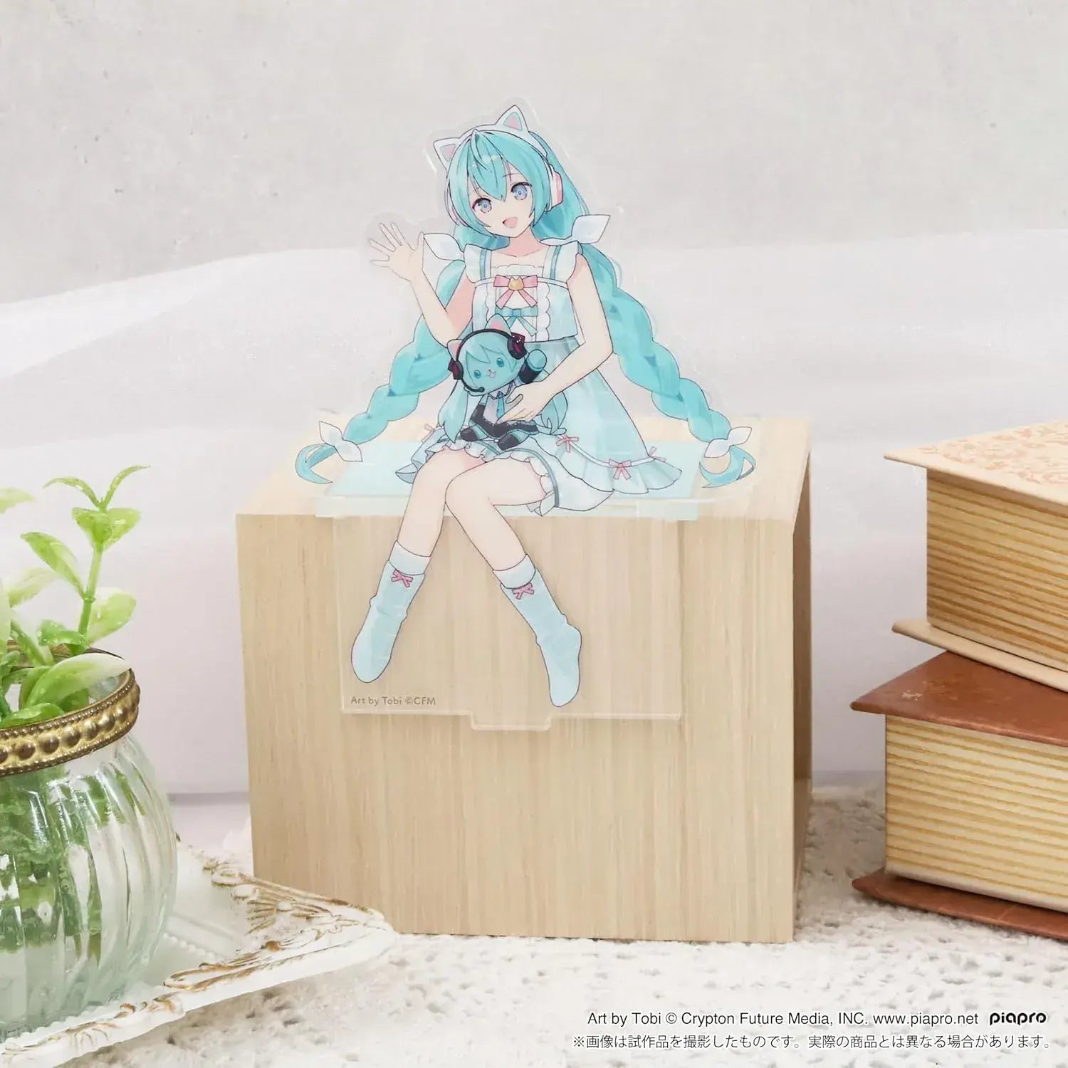 Movic Hatsune Miku with Cat Acrylic Stand