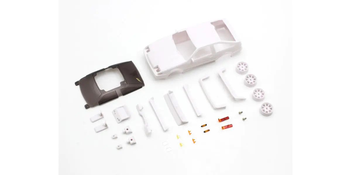 Kyosho Toyota Sprinter Trueno Ae86 White Body Set Mzn214