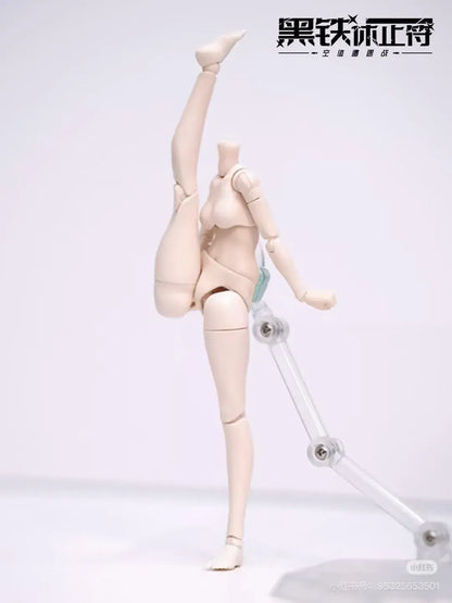 Neo Eden Toys Black Iron Stop Rabbit Doll PVC ABS Cloth
