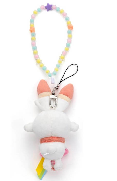 Pokemon Center Pokepiece Plush Strap Scorbunny Starry Sky Version