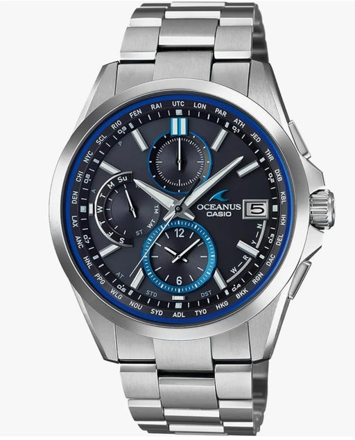 Casio Oceanus Classic Line Ocw-t2600-1ajf Radio Wave Solar Men's Watch