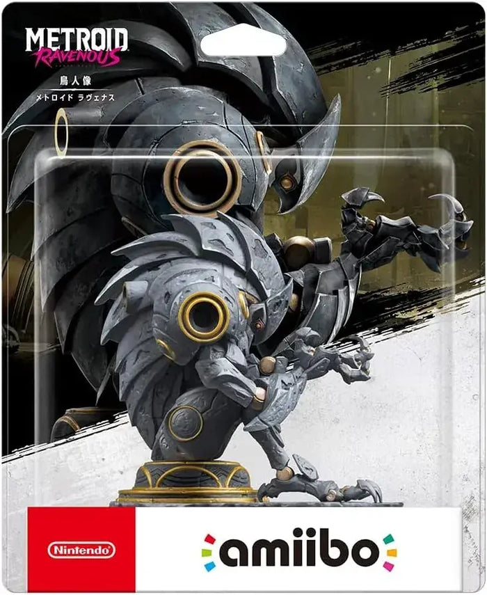 Nintendo Amiibo Chozo Statue Metroid Ravenous