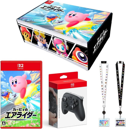 Nintendo Kirby Air Riders Video Game - 2 Pro Controllers - Amazon Exclusive - 2200630162309