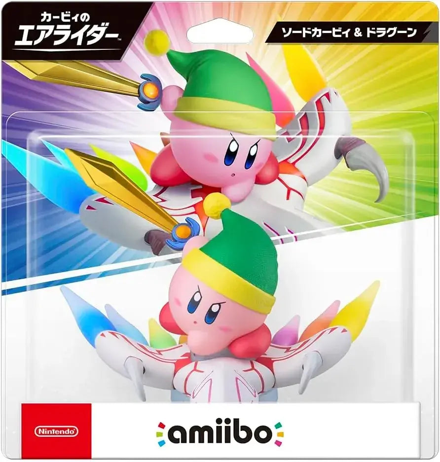 Nintendo Metaknight Devil Star Amiibo Figure - Sword Kirby & Dragoon Non-Amazon - 4902370554007