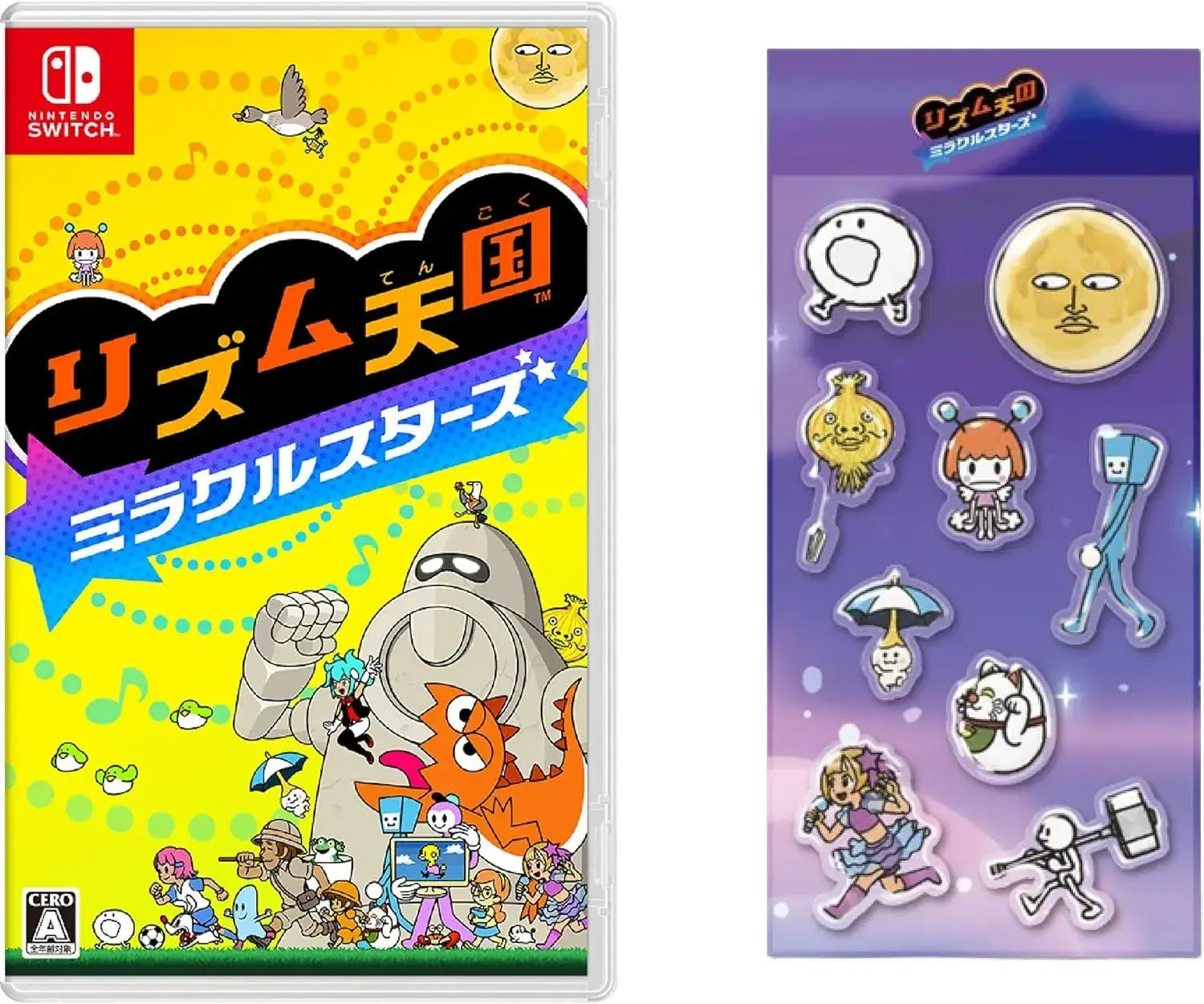Nintendo Rhythm Heaven Miracle Stars Video Game - Packaged Version Amazon Exclusive - 2200150173960