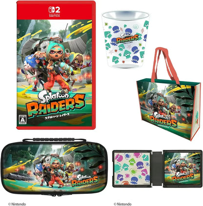 Nintendo Splatoon Raiders Video Game - Pouch & Card Pocket Set - 2200150174561