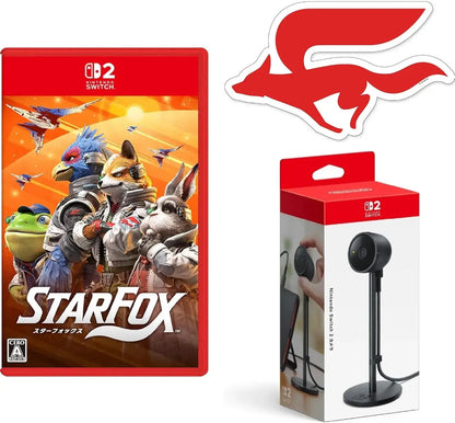 Nintendo Star Fox Game Software - Amazon Limited Camera Set - 2200150174189