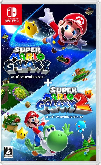 Nintendo Super Mario Galaxy 1 & 2 Video Game